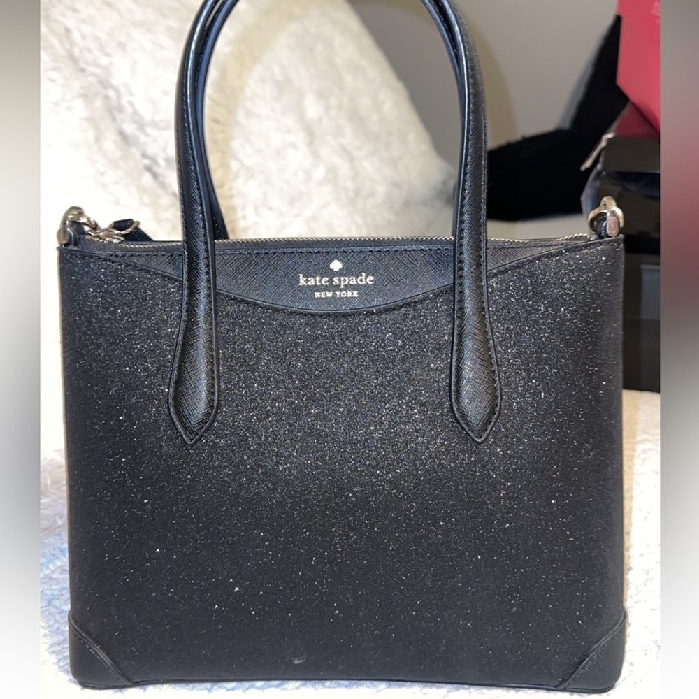 Black Sparkly Kate spade Purse